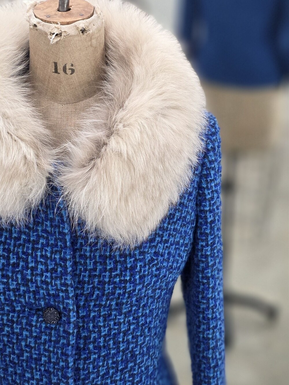 Vintage Wool Crop Coat